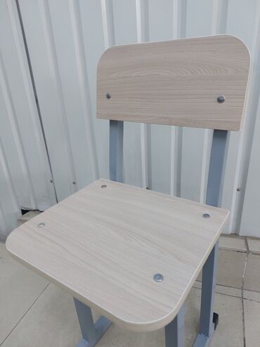 Парты: Школьная парта с двумя стульями. Размеры Д*Г*В 110см*50см*60см — 8