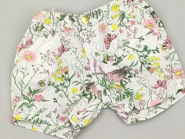 koszula i krótkie spodenki: Krótkie spodenki, H&M, 2-3 lat, 98, stan - Dobry