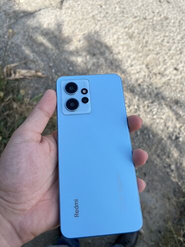 Xiaomi: Xiaomi Redmi Note 12, 128 ГБ, цвет - Голубой, 
 Отпечаток пальца, Две SIM карты