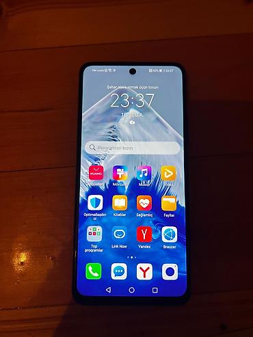 хвох сериес с: Huawei P40 lite, цвет - Черный, Отпечаток пальца — 1