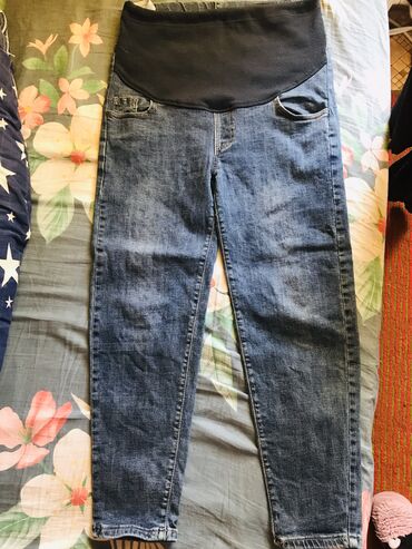 джинсы для беременным: Прямые