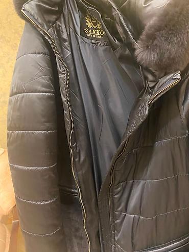Üst geyimi: Palto, 2XL, 3XL, rəng - Qara — 2