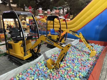 donlar instagram: Uşaq əyləncə zonası üçün mini ekskavator atraksionu - 2 ədəd