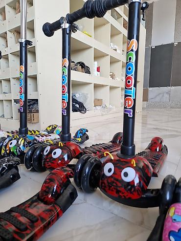 maşın ucun basavik: Uşaq skuterləri – 3 təkərli, dönmə mexanizmi ilə - Model: “Scooter” — 5