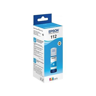 termo printer: Epson 112 EcoTank CY – Cyan Pigment Mürəkkəb Butulkası, 70 ml — 1