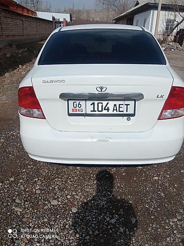 хундай аванте 1: Daewoo Kalos: 2004 г., 1.5 л, Кол менен иштөөчү, Бензин, Седан — 8