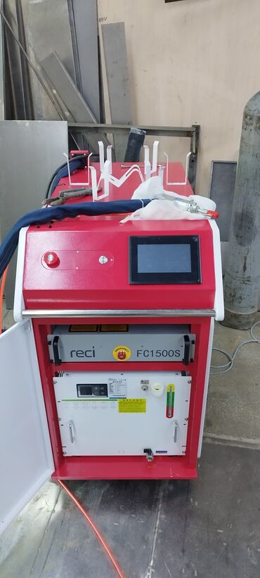 Лазерные станки: Лазерная сварка 1,5 КВт Оптоволоконный лазер фирмы Reci Толщина сварки — 7