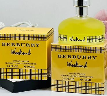 eclat parfum de weekend: ✨burberry weekend 100ml A klass qaliciliqi 1 gundu 100ml baqli qutuda — 1
