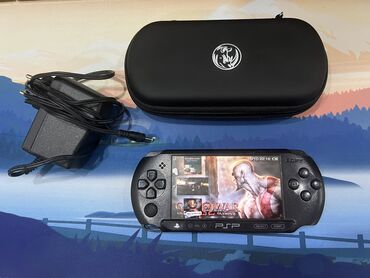 işlənmiş soba: PSP Street 64gb yaddaşı var.Hazır proşivkalıdır,içində 40dan çox ən