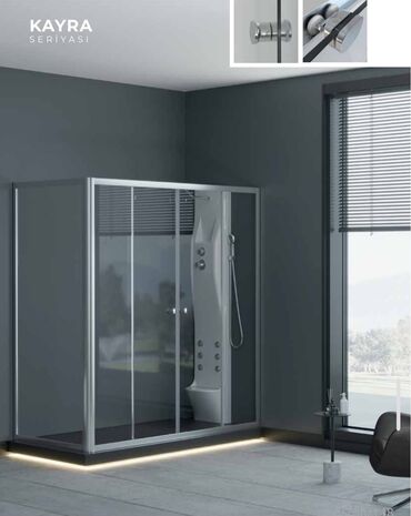 Duş poddonları: Duş kabinələr ara bölmələr özəl sifarişlə hazırlanır rəng və ölçü -da lalafo.az — 21 Duş poddonları: Duş kabinələr ara bölmələr özəl sifarişlə hazırlanır rəng və ölçü — 21