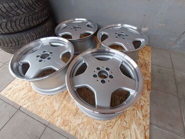 Диски: Литые Диски R 18 AMG, Комплект, отверстий - 5, Б/у — 2