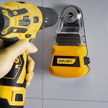 divar desen: ⚫️ Deli DL603010 – Drel zamanı tozu və hissəcikləri yığan alət ✅ — 3