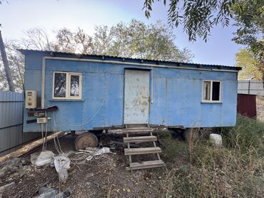 азия курулуш: Передвижная строительная бытовка/вагончик на колёсной раме. Основные
