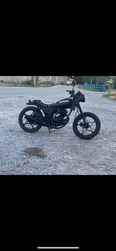 камера для мотоцикла: Классический мотоцикл Suzuki, 180 куб. см, Бензин, Взрослый, Б/у