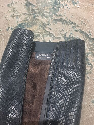 Ботинки и ботильоны: Женские ботильоны на шпильке, 2 пары. 1) Бордовые ботильоны с — 7