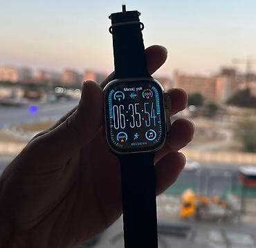 Qol saatları və aksesuarlar: Smart saat ultra 2 7 kemer yeni Hiwear Plus Smart Watch seti - 49 mm — 2