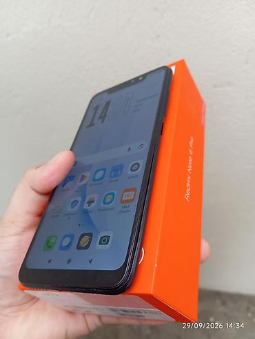 redmi note 6 pro: Xiaomi 64 GB, rəng - Qara, 
 İki sim kartlı — 4