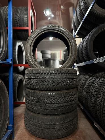 Шины 245 / 45 / R 19, Зима, Б/у, Комплект, Легковые, Корея, Kumho