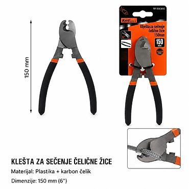 KMT Makaze 9363692 Opis: - Klišta/sekace za sečenje čelične žice