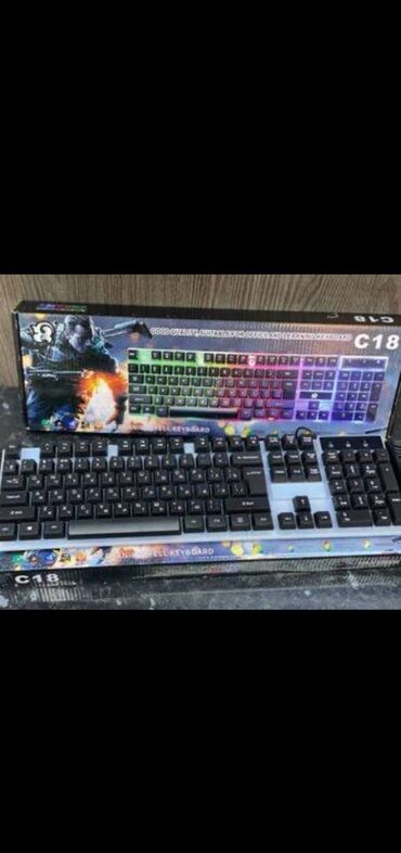 magic keyboard: Бесплатная доставка! Механическая клавиатура FULL KEYBOARD C18