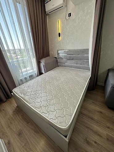 обито: Двуспальная кровать, Новый, С матрасом, длина - 200 см — 1