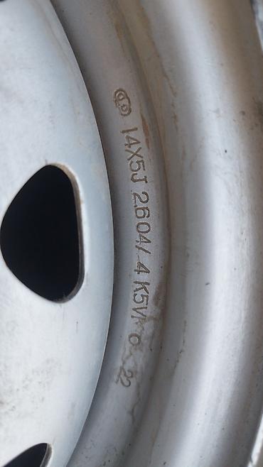 bud e9: Железные Диски R 14 Honda, Комплект, отверстий - 8, Б/у — 3
