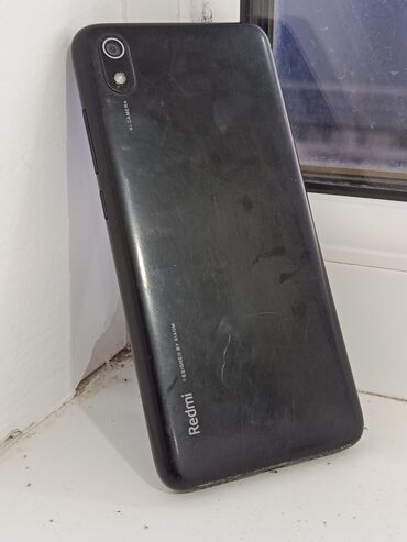 кнопочные телефоны сяоми: Redmi, Redmi 7A, Колдонулган, 4 ГБ, түсү - Кара, 2 SIM