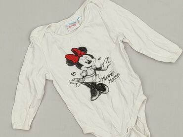 bluzka hiszpanka z bufiastymi rękawami: Боді, Disney, 9-12 міс., 
стан - Дуже гарний