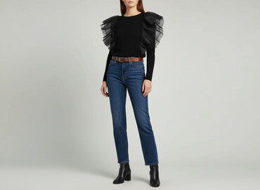 zara bluzki z bufiastymi rękawami: Zara, Top damski, rozmiar S