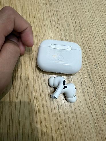 qulaqcıq iphone: Məhsul: Apple AirPods Pro (MagSafe şarj qutusu ilə) Xüsusiyyətlər: - — 6
