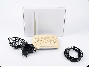 islenmis planset: TP-Link simsiz Wi‑Fi router Xüsusiyyətlər: - 2.4 GHz diapazonunda — 1