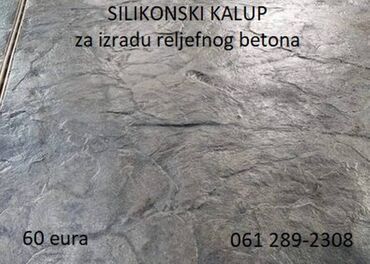 Beton, malter: Silikonski kalupi štampani beton i dekoraciju zidova I štampanih — 4