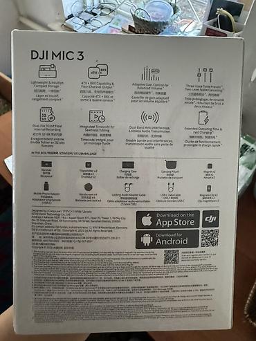 mic mini: DJI Mic 3 — профессиональный беспроводной микрофонный комплект для — 2