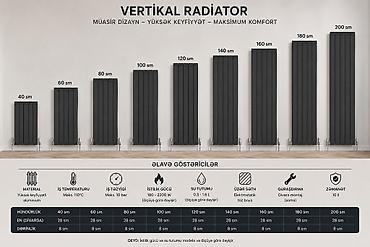 desmal: Yeni Seksiyalı Radiator Alüminium, Pulsuz çatdırılma, Ödənişli quraşdırma, Zəmanətli, Kredit yoxdur — 1