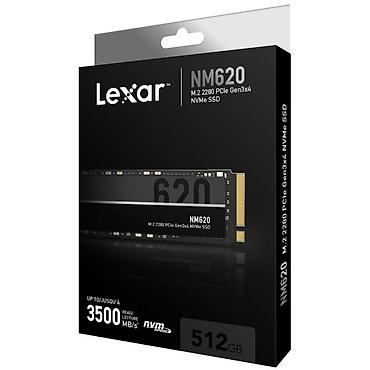 saz aparat: Lexar NM620 M.2 2280 PCIe Gen3x4 NVMe SSD – 512 GB • Oxuma sürəti — 1