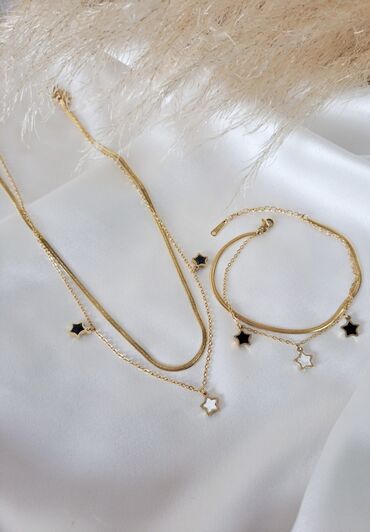 Setovi nakita: Savrsenstvo Komplet ogrlice i narukvice od hiruškog čelika