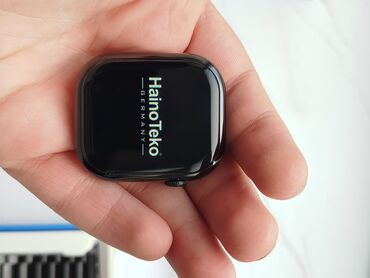 Smart saatlar: İşlənmiş, Smart saat, Sensor ekran, rəng - Qara — 1