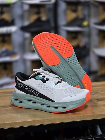 для пяток: Мужские кроссовки, 43, 42, 44, Skechers, Новый, цвет - Белый, Самовывоз — 3