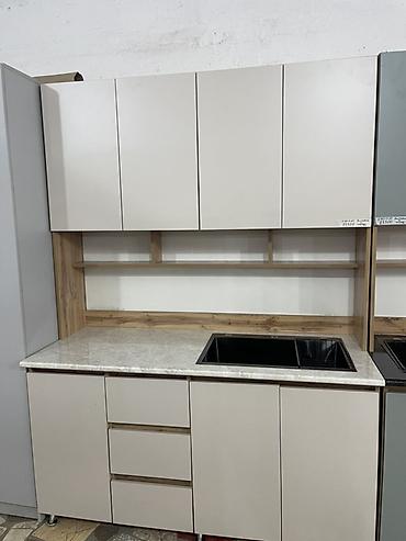 Кухонные гарнитуры: Кухонный гарнитур современного дизайна - Прямые кухонные модули с — 2