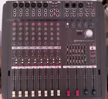 qaşıq dəst: Səyyar səs sistemi dəsti Tərkib: - Omax Power Mixer CW2010 mikser