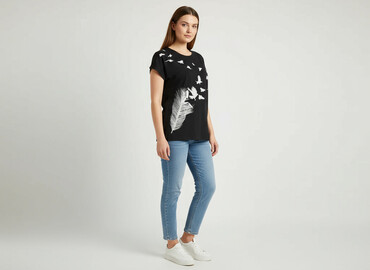 t shirty python: T-shirt damski, rozmiar L