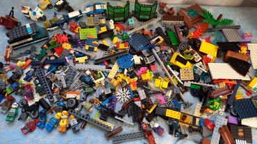 детский песок: Игрушки Лего конструктор. детали с разных наборов, очень много
