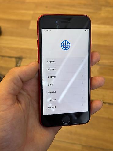 i̇phone se: IPhone SE 2020, 128 GB, Qırmızı, Barmaq izi — 2