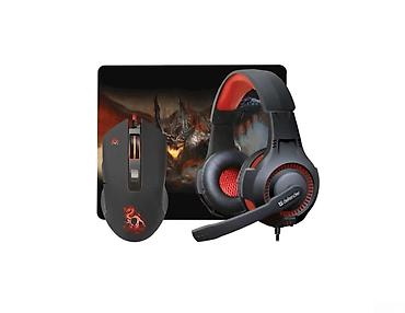 Elektronika: Defender Devourer MHP-006 Mouse+Headset+Carpet Gaming Kit Bütün — 1