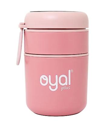 soba borusu: Oyal i-9600 Yemək Saxlama Qabı – 710 ml, çəhrayı Gündəlik qida və — 1