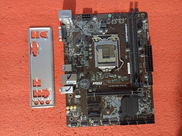 материнские платы colorful: Энелик плата, Колдонулган, MSI, LGA1151 v2, Micro-ATX, ПК үчүн
