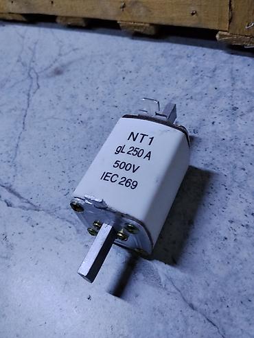 Трансформатор үчүн сактагычтар: Плавкая вставка NT1 gL 250A, 500V (IEC 269) - Тип: ножевой — 2