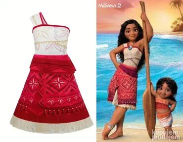 Kostimi za maskenbal: Model 10 Kostim MOANA VAJANA 2 - drugi deohavajka kostimi za decu — 1