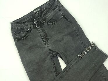 legginsy damskie marszczone: Top Secret, Jeans for women, size M (EU 38)