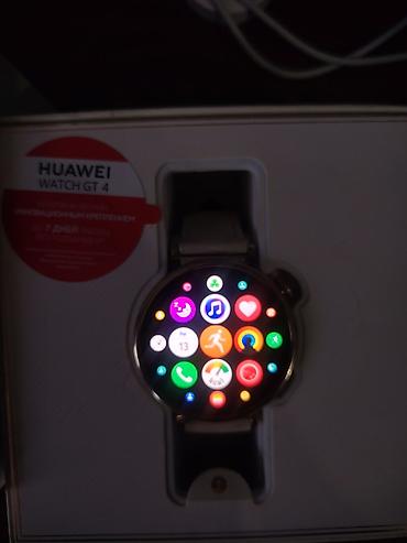 elektron divar saat: İşlənmiş, Smart saat, Huawei, Suya davamlı, rəng - Ağ — 2